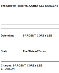state of texas vs corey lee sargent
